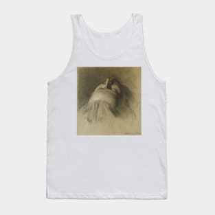 Parisina's Sleep - Study for Head of Parisina by Ford Madox Brown Tank Top